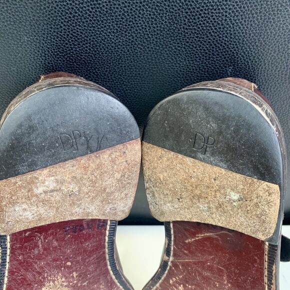 Donald J Pliner Kenzie Monk Buckle Strap Brown Leather Men Shoe Size 10.5 main image 11